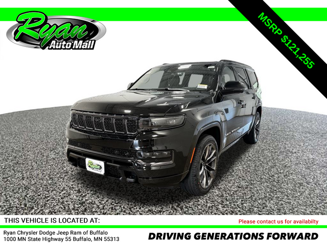 2024 Jeep Grand Wagoneer L Series III Obsidian