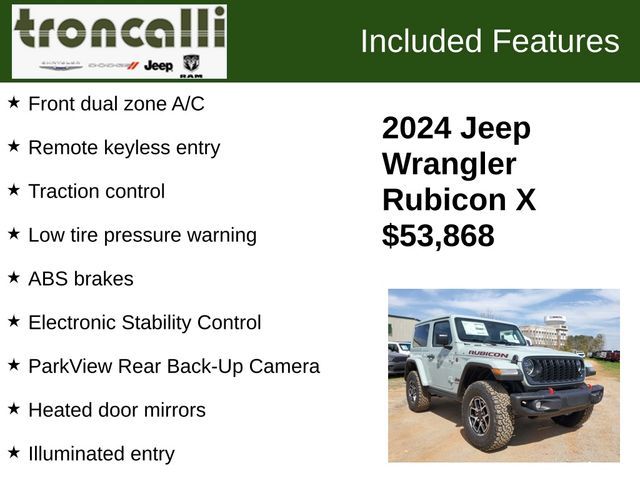 2024 Jeep Wrangler Rubicon X