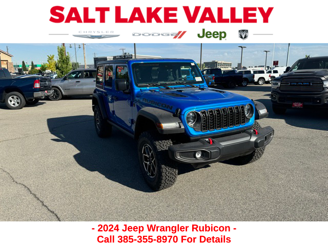 New 2024 Jeep Wrangler Rubicon For Sale in Salt Lake City, UT | Capital ...