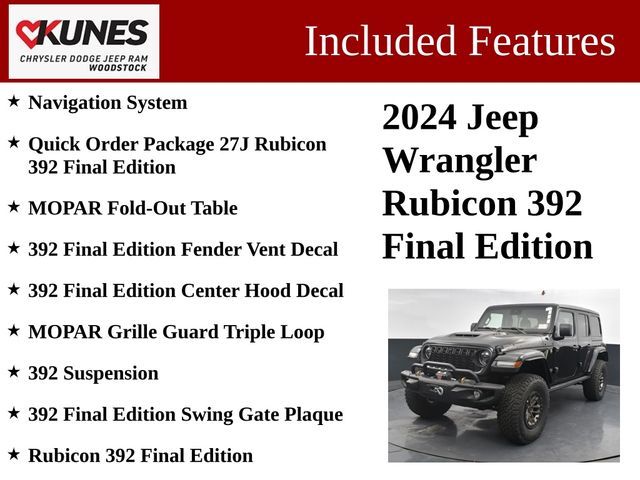 2024 Jeep Wrangler Rubicon 392 Final Edition