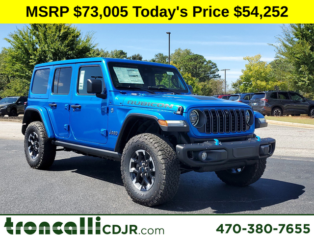 2024 Jeep Wrangler 4xe Rubicon X