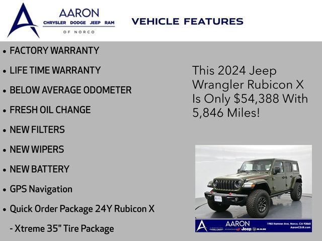 2024 Jeep Wrangler Rubicon X