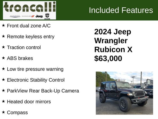 2024 Jeep Wrangler Rubicon X