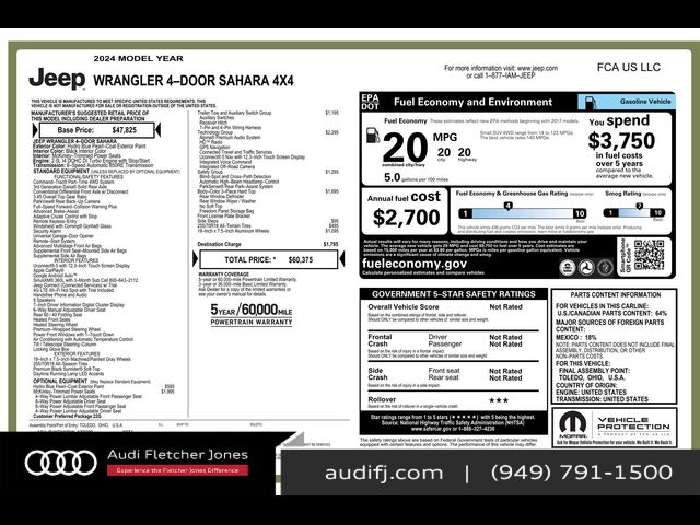 2024 Jeep Wrangler Sahara