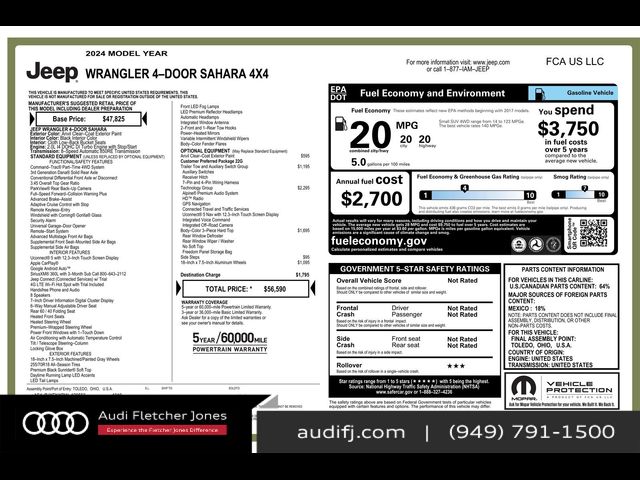 2024 Jeep Wrangler Sahara