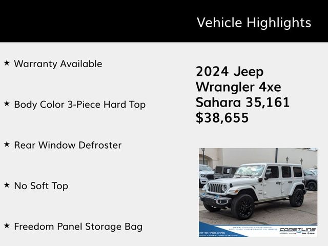 2024 Jeep Wrangler 4xe Sahara