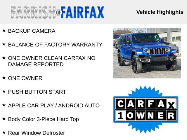 2024 Jeep Wrangler 4xe Sahara