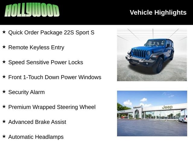 2024 Jeep Wrangler Sport S