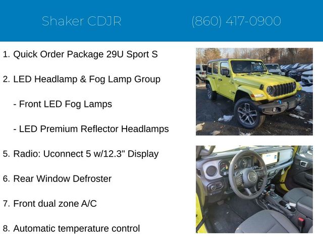 2024 Jeep Wrangler 4xe Sport S