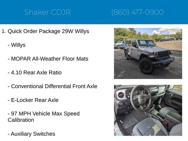 2024 Jeep Wrangler 4xe Willys