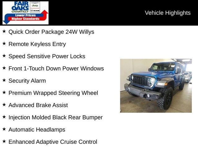2024 Jeep Wrangler Willys