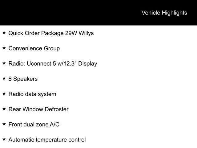 2024 Jeep Wrangler 4xe Willys