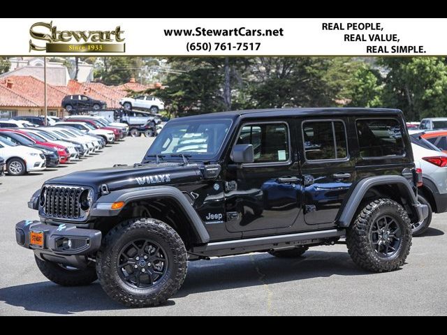 2024 Jeep Wrangler 4xe Willys