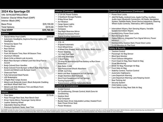 2024 Kia Sportage EX