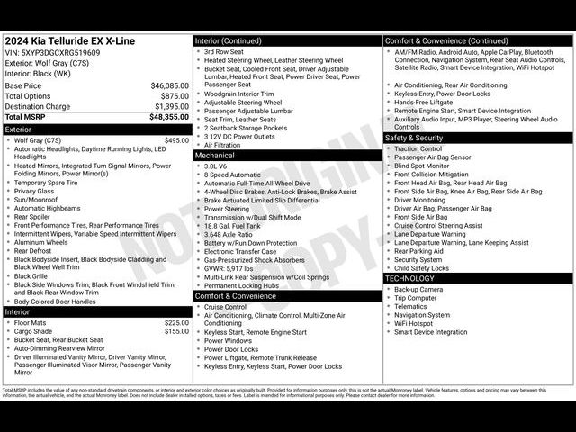 2024 Kia Telluride EX X-Line