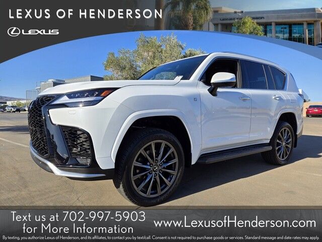 2024 Lexus LX LX 600 F SPORT