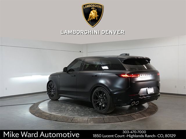 2024 Land Rover Range Rover Sport SV Edition One Obsidian Black