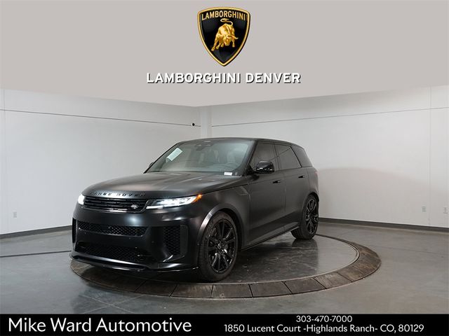 2024 Land Rover Range Rover Sport SV Edition One Obsidian Black