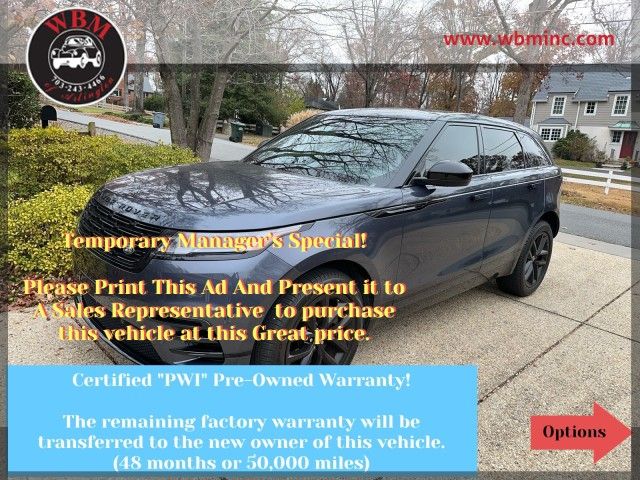 2024 Land Rover Range Rover Velar Dynamic SE