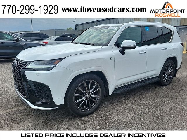 2024 Lexus LX LX 600 F SPORT