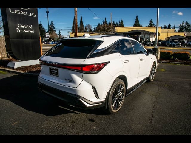 2024 Lexus RX 350 F Sport Handling