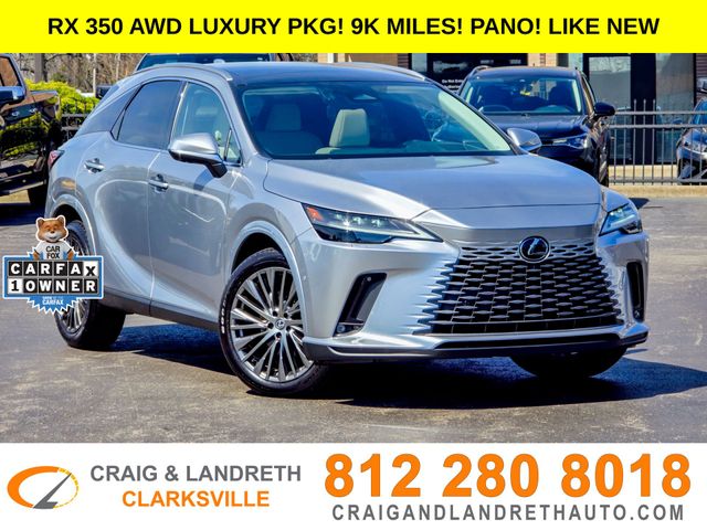2024 Lexus RX 350 F Sport Handling