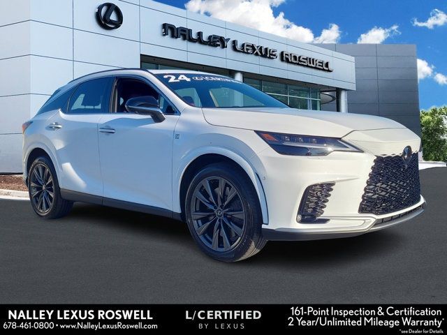 2024 Lexus RX 350 F Sport Handling