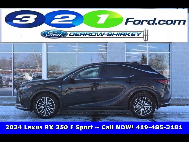 2024 Lexus RX 350 F Sport Handling