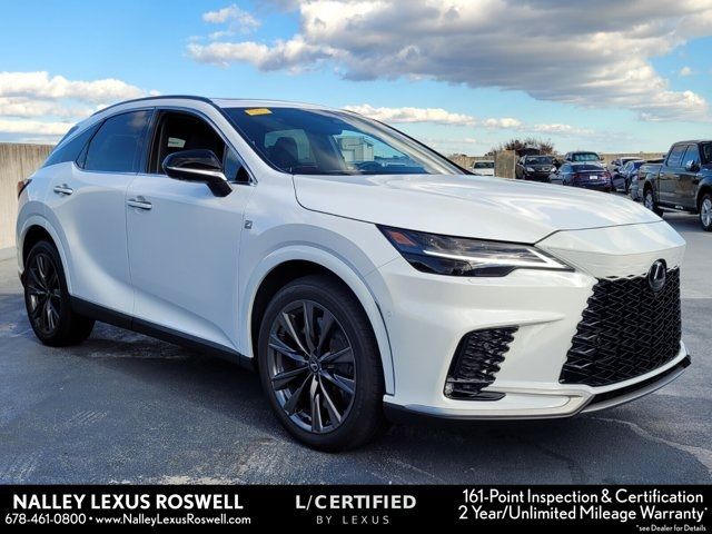 2024 Lexus RX 350 F Sport Handling