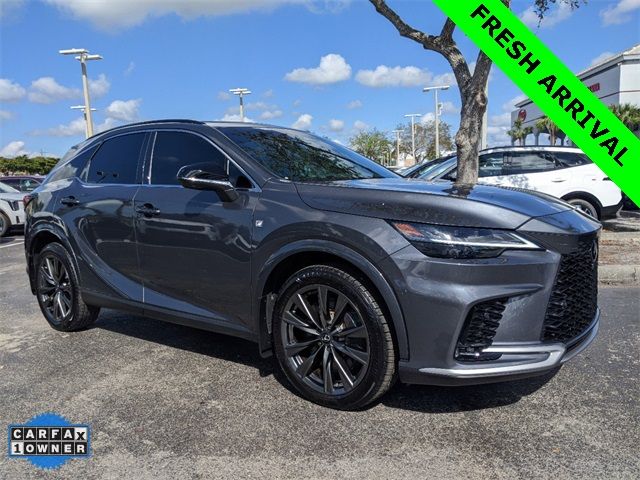 2024 Lexus RX 350 F Sport Handling