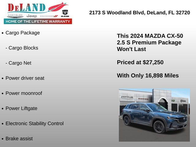 2024 Mazda CX-50 2.5 S Premium Package