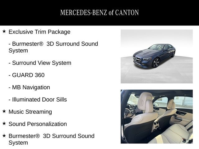 2024 Mercedes-Benz C-Class 300
