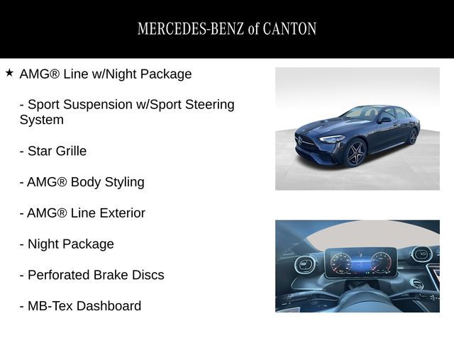 2024 Mercedes-Benz C-Class 300