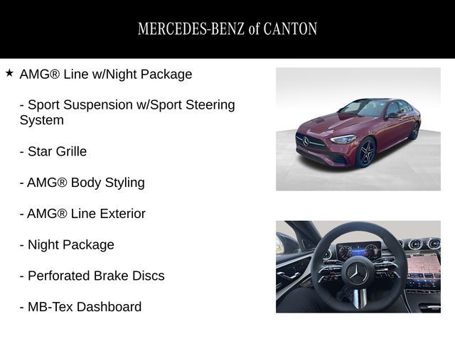 2024 Mercedes-Benz C-Class 300