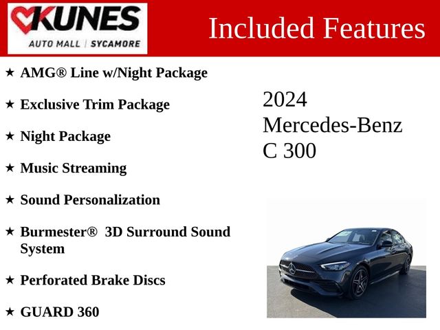 2024 Mercedes-Benz C-Class 300