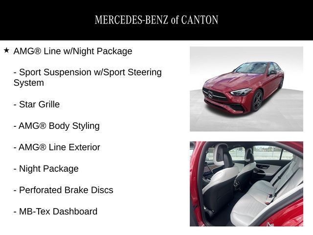 2024 Mercedes-Benz C-Class 300