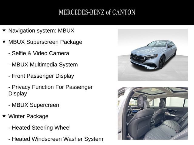 2024 Mercedes-Benz E-Class 350