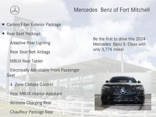 2024 Mercedes-Benz S-Class AMG S 63 E