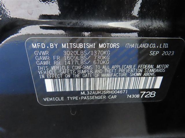 2024 Mitsubishi Mirage ES