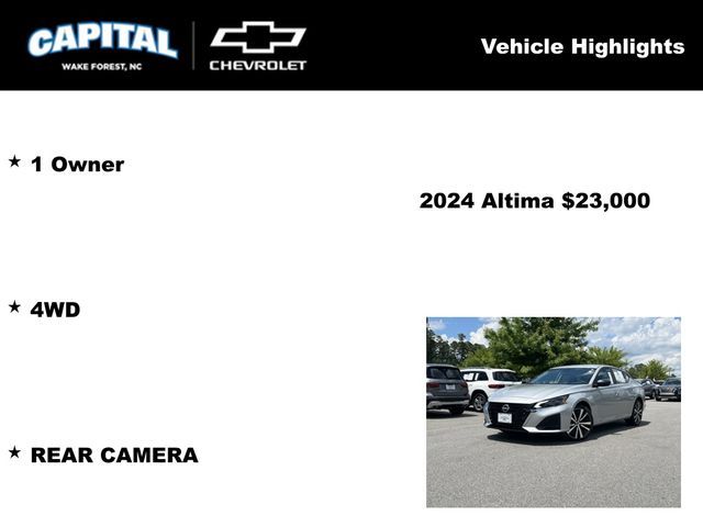 2024 Nissan Altima 2.5 SV