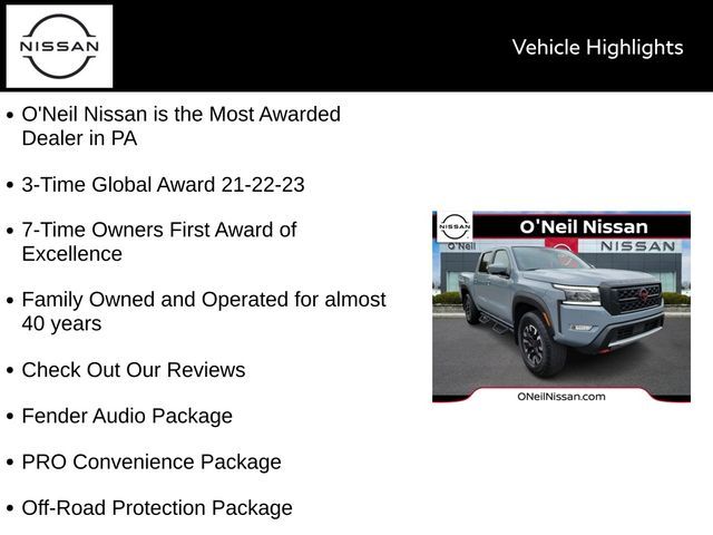 2024 Nissan Frontier PRO-4X