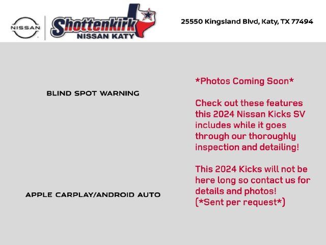 2024 Nissan Kicks SV