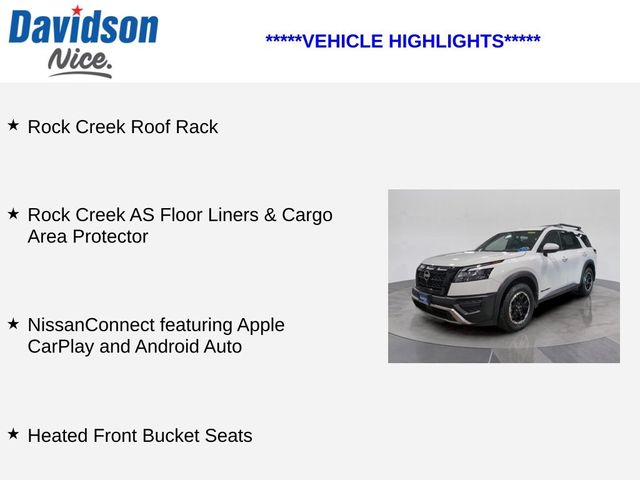 2024 Nissan Pathfinder Rock Creek