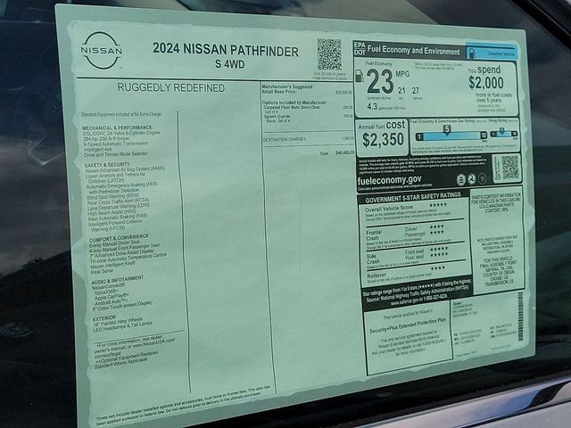 2024 Nissan Pathfinder S