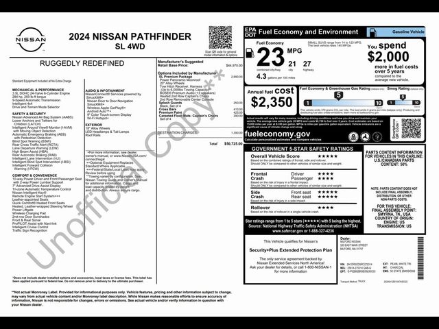 2024 Nissan Pathfinder SL