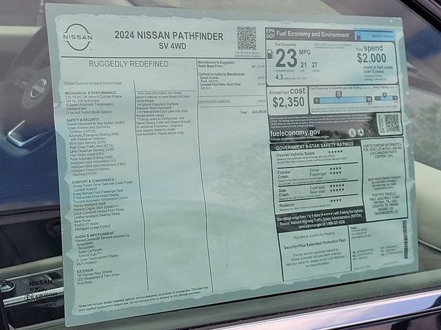 2024 Nissan Pathfinder SV