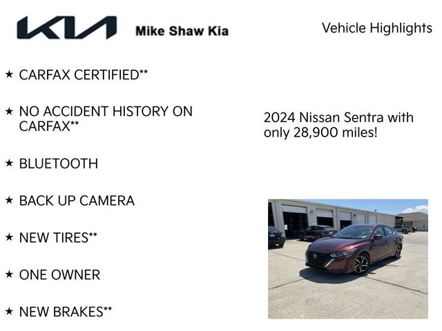 2024 Nissan Sentra SV