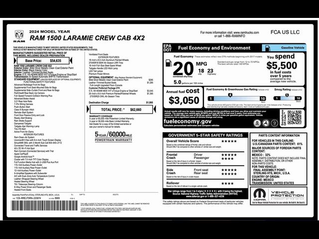 2024 Ram 1500 Laramie