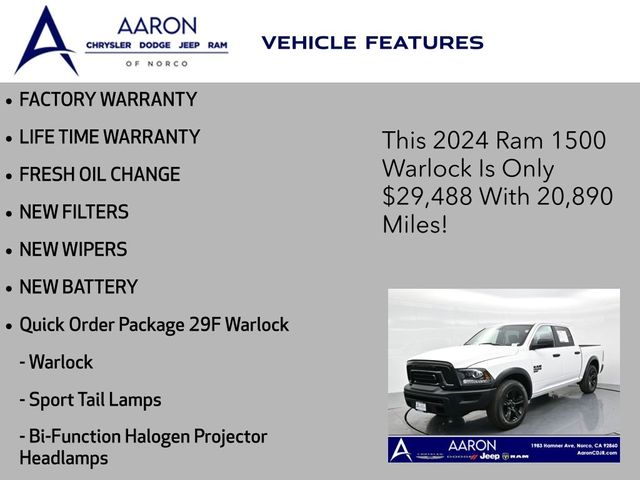 2024 Ram 1500 Classic Warlock