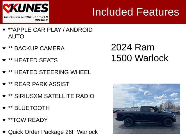 2024 Ram 1500 Classic Warlock